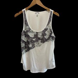 Express Sequin Tank Top